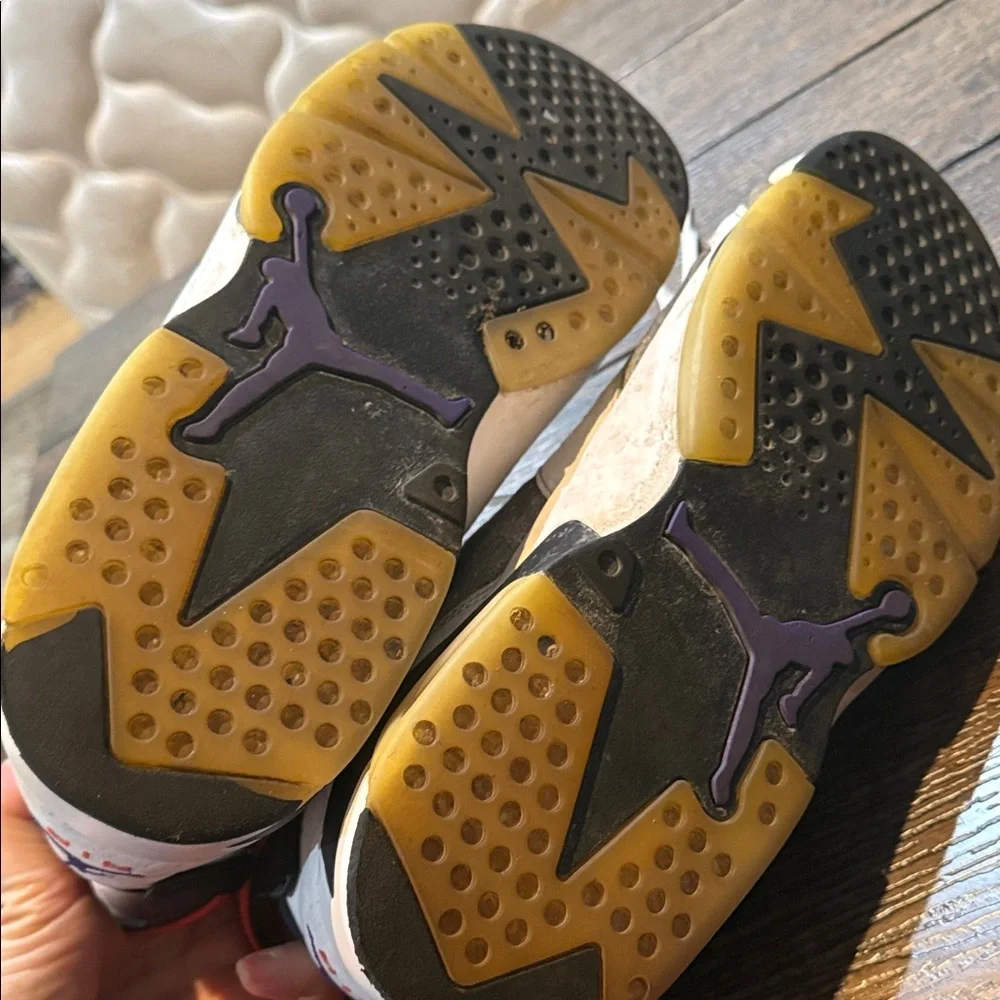 Nike Air Jordan 6 Retro LTR Flint Men's 13 US White Sneakers (C13125-100) - Picture 10 of 16